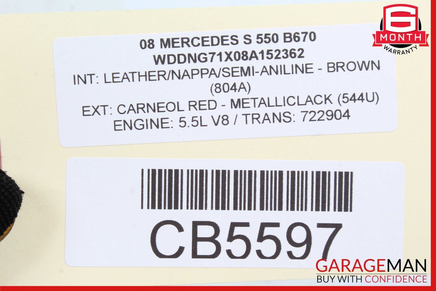 07-13 Mercedes W221 S550 S400 Rear Right / Left Side Door Controller Module Unit