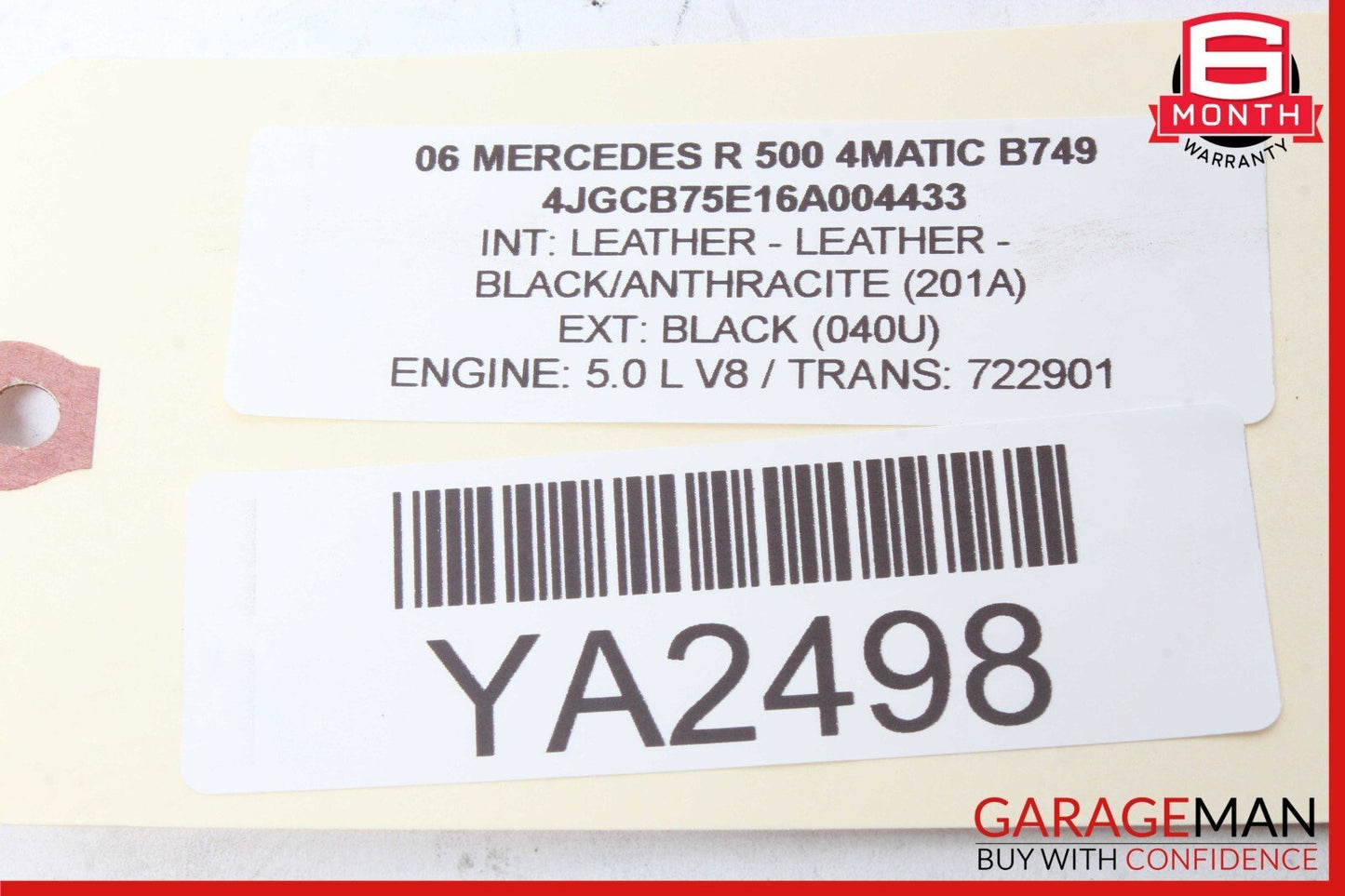 06-11 Mercedes W251 R500 Headlight Head Light Lamp Control Switch Module OEM