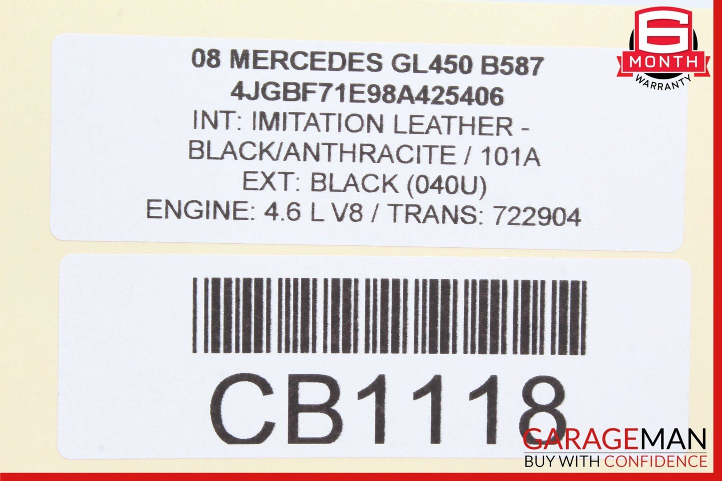 03-12 Mercedes E350 CLS550 ML500 GL450 Front Left Side Seat Control Module Unit