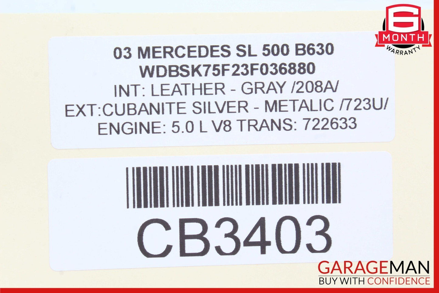 00-06 Mercedes SL500 CL600 E430 CLK500 Antenna Amplifier Booster Module Unit