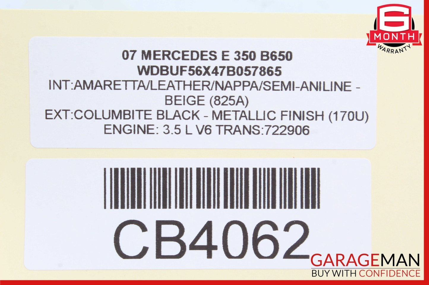 03-09 Mercedes W211 E550 E350 E63 AMG Rear Left Driver Door Controller Module