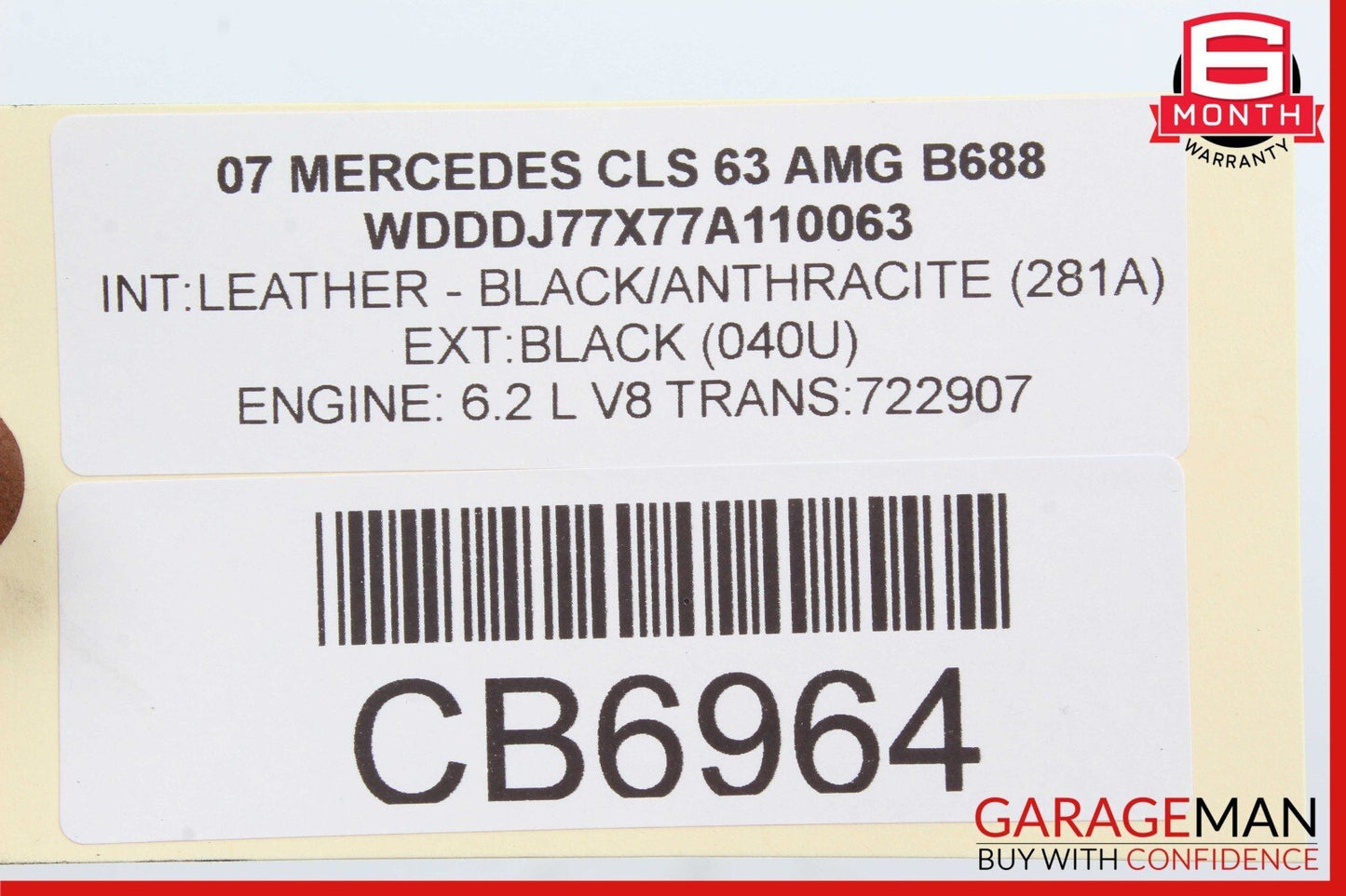 03-09 Mercedes W219 CLS63 CLK350 Sirius Satellite Radio Receiver 1698270162 OEM