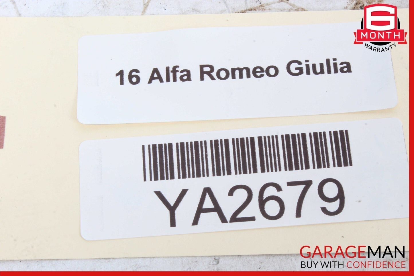 17-22 Alfa Romeo Giulia Rear Right or Left Side Stabilizer Link Arm K2068-02 OEM