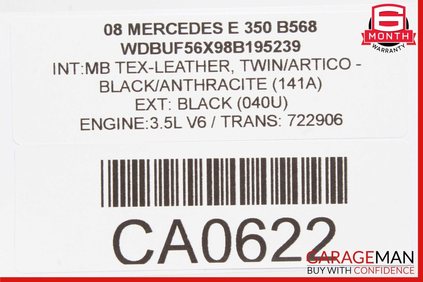 03-09 Mercedes W211 E320 E550 Front Left Driver Side Door Control Module OEM