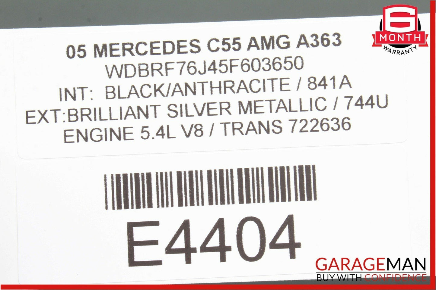 Mercedes W203 C55 AMG SL550 CLK320 Anti Theft Alarm Control Module Unit OEM