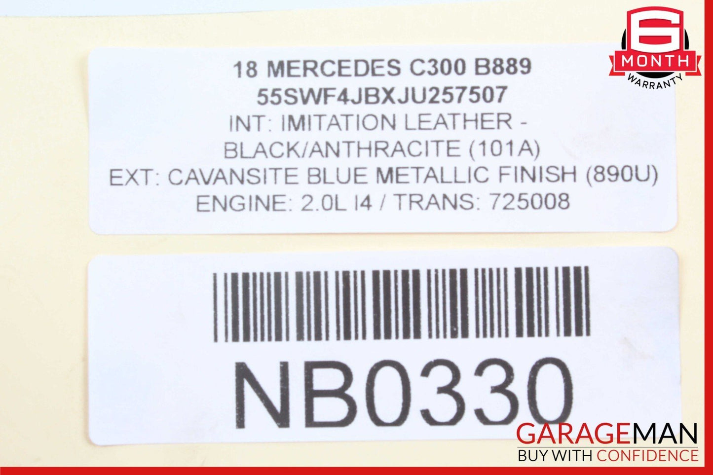 15-18 Mercedes W205 C300 C350e RWD Rear Right Side Axle CV Half Shaft OEM