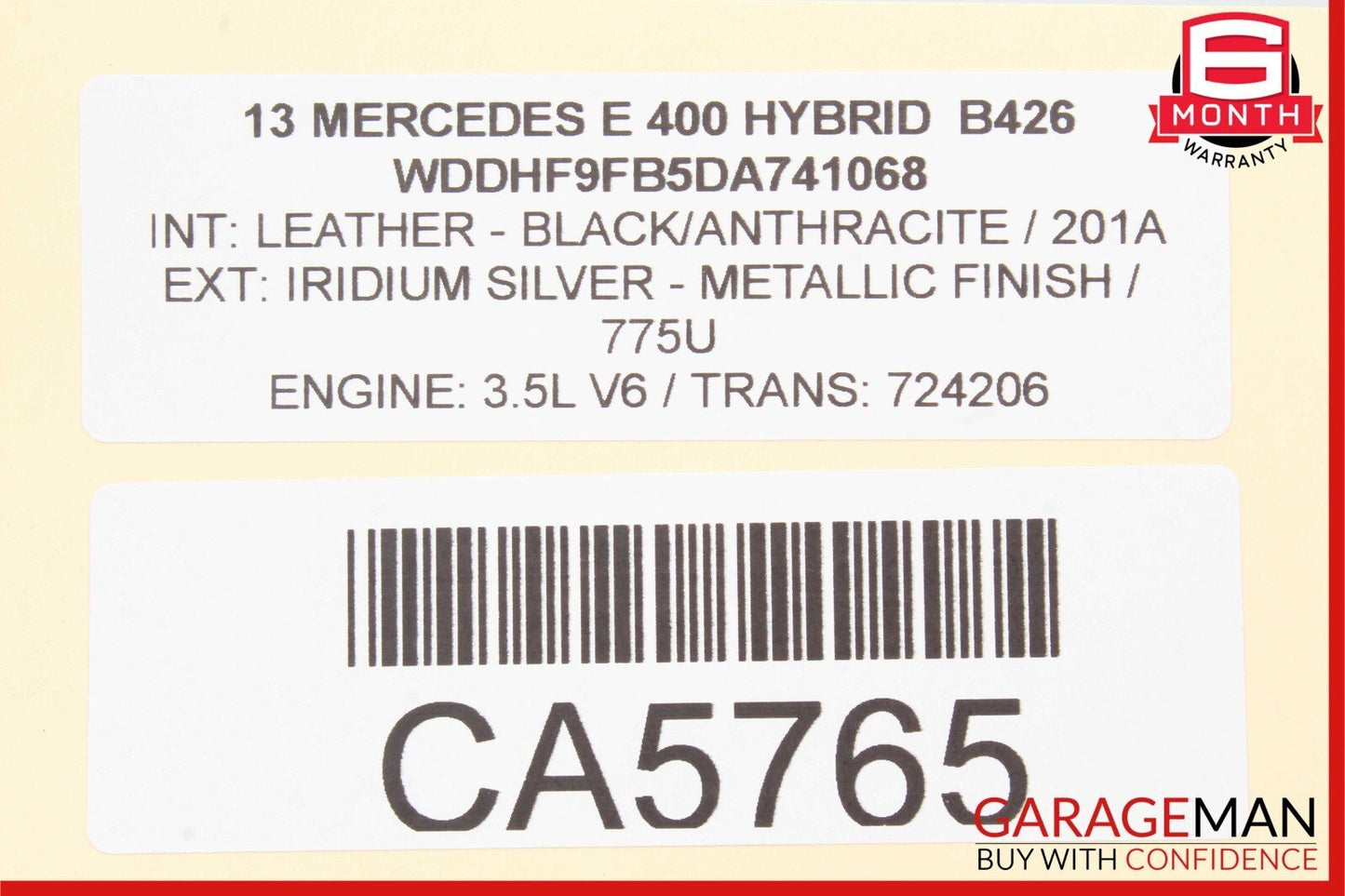 10-15 Mercedes W204 C250 CLS550 E400 Keyless Go Entry Control Module Unit