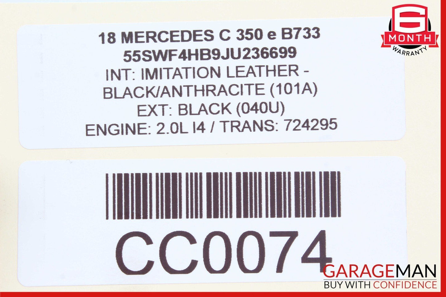 15-20 Mercedes W205 C300 C350e GLC350e M274 ECU ECM Engine Control Module Unit