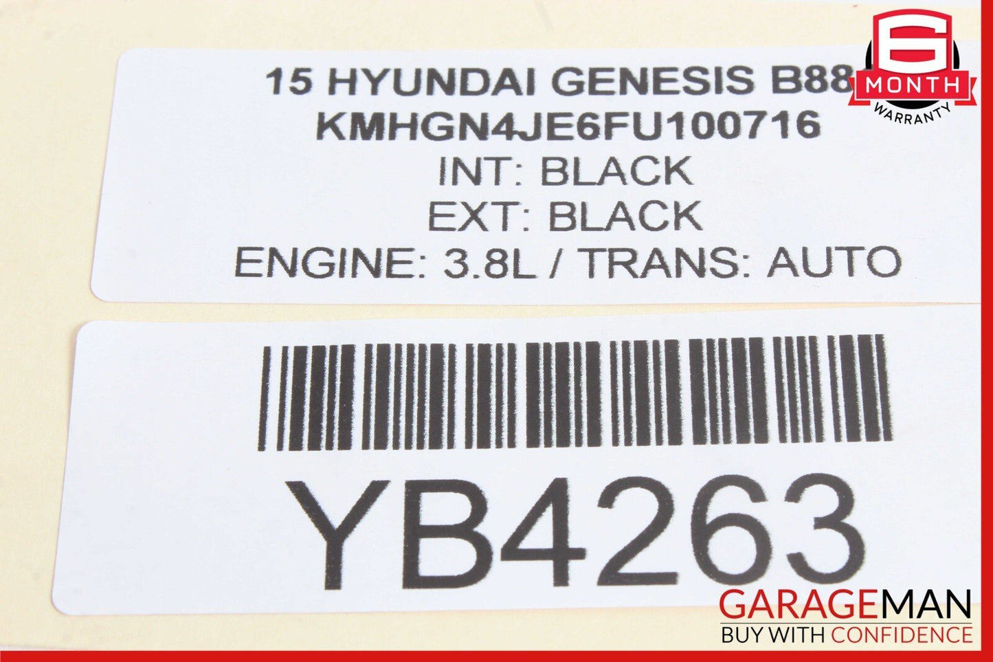 15-20 Hyundai Genesis G80 Rear Left or Right Side Lower Lateral Control Arm OEM