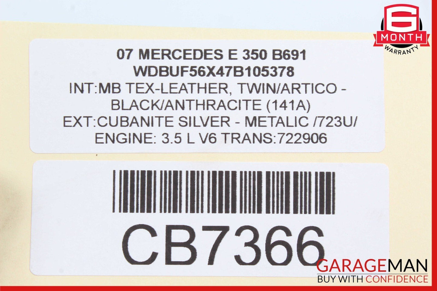 03-09 Mercedes W211 E350 E500 E63 AMG Rear Right Door Controller Module