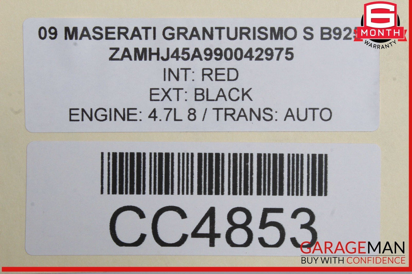 03-10 Maserati GranTurismo S M145 Rear Left Side Spindle Knuckle Hub OEM