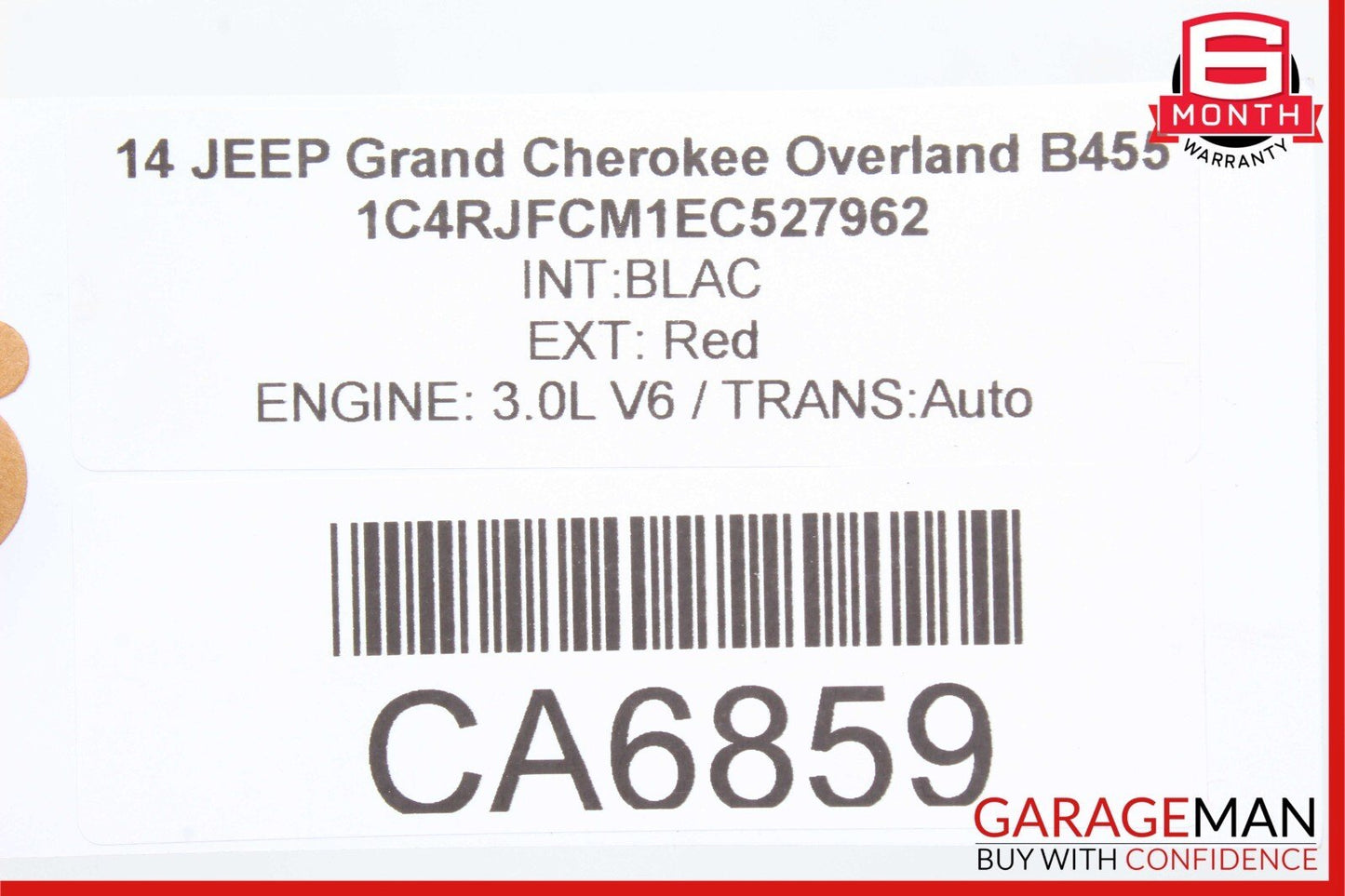 14-17 Jeep Grand Cherokee Front Right Passenger Side Door Control Module Unit