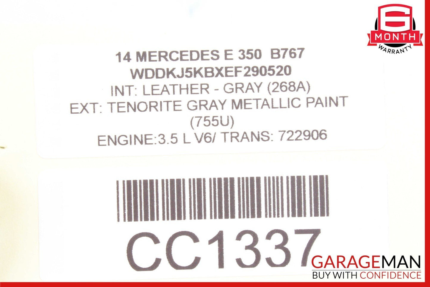 08-18 Mercedes W207 E350 CLS500 Front Right Side Seat Control Module Unit OEM