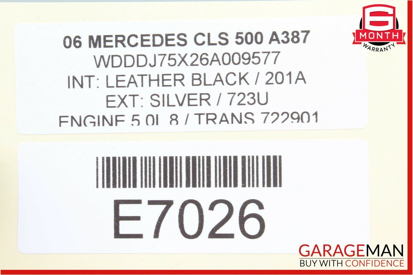 06-11 Mercedes CLS500 CLS55 AMG Front Right Passenger Door Control Module OEM