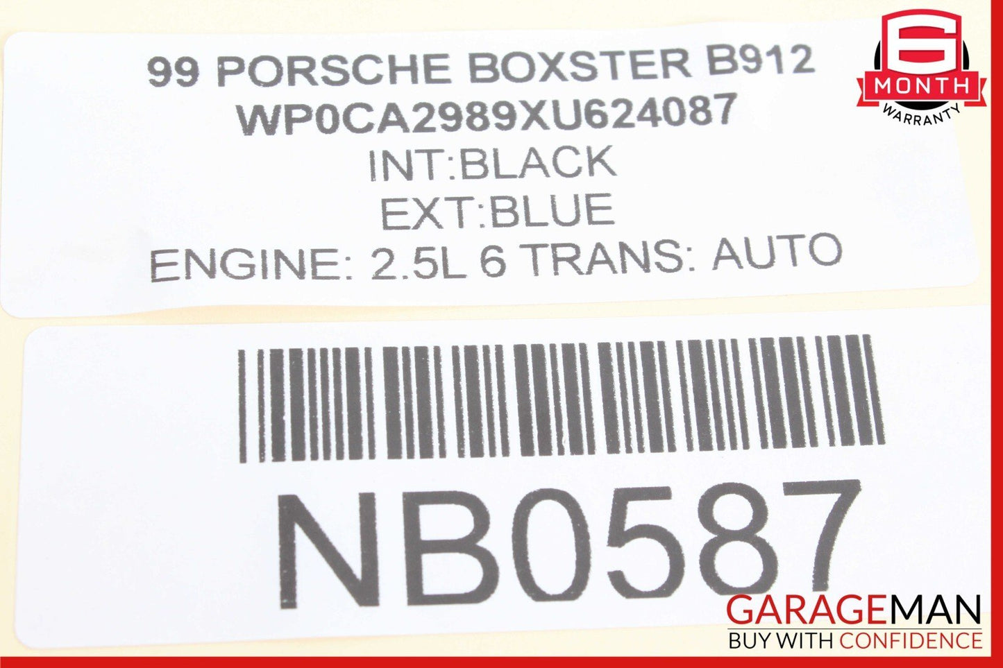 97-04 Porsche Boxster 986 Front Right Side Shock Absorber Strut OEM