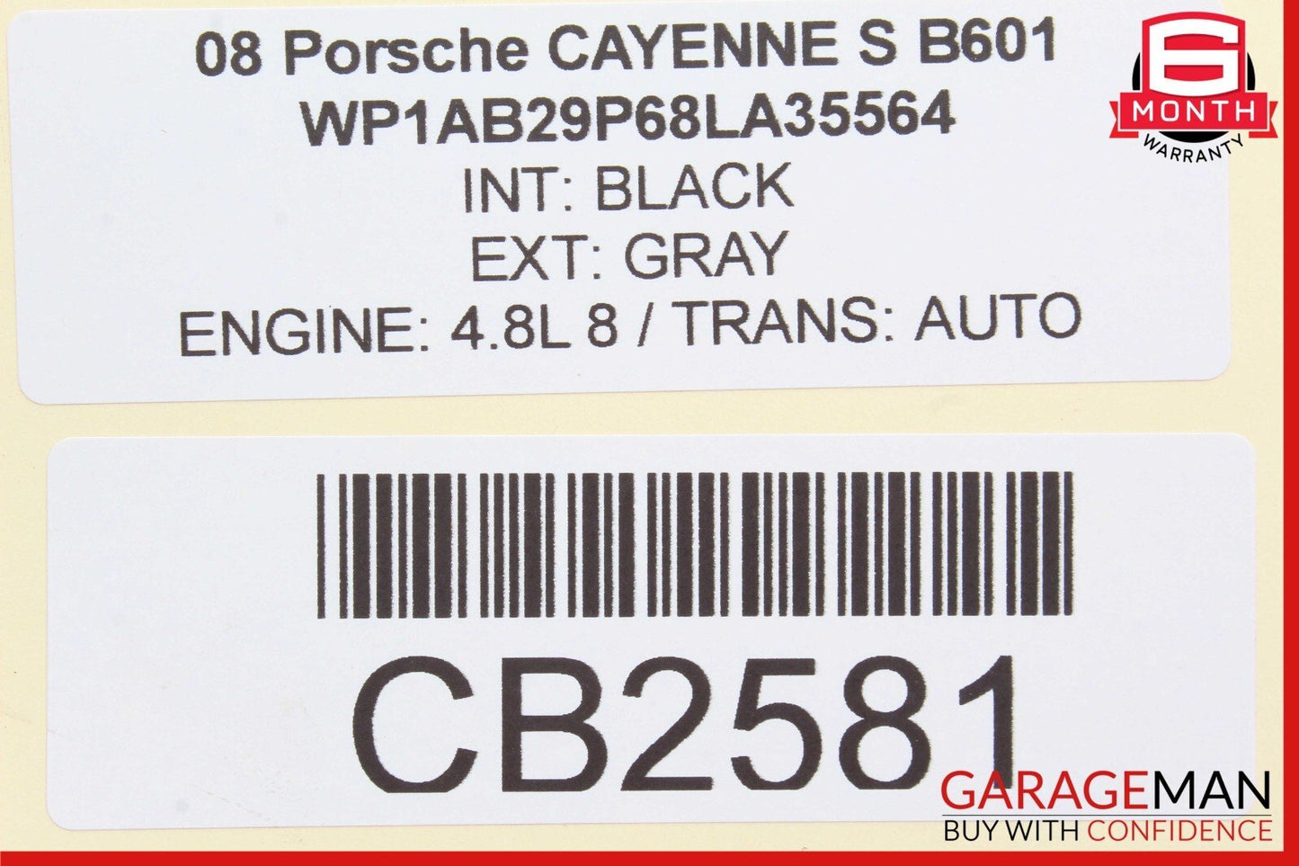03-10 Porsche Cayenne S 955 957 AC A/C Air Conditioner Compressor Pump OEM