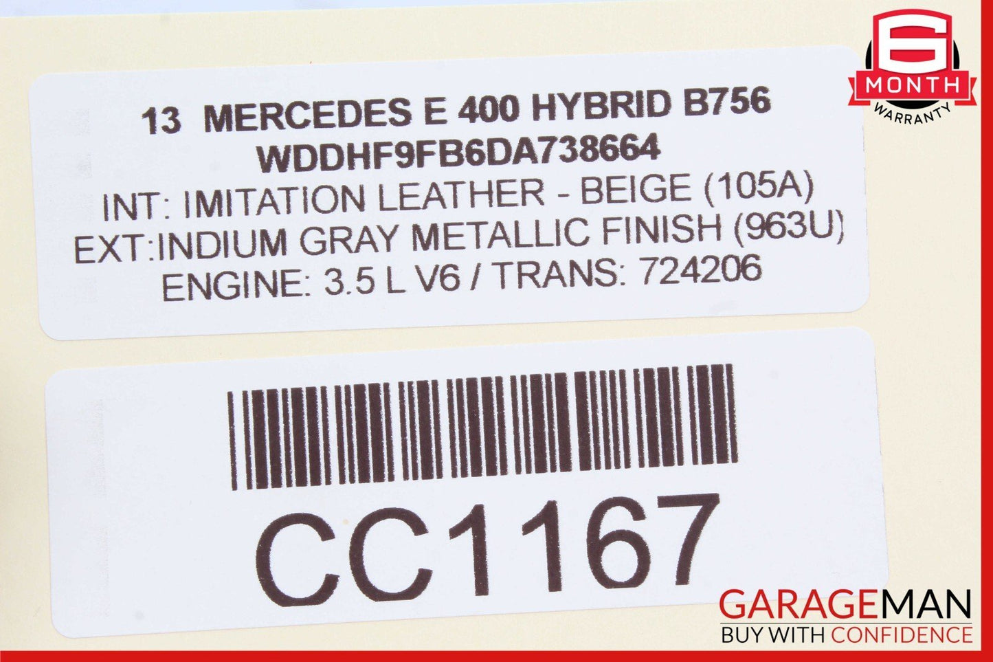 08-18 Mercedes W212 E400 CLS550 SLK250 Front Right Side Door Control Module OEM