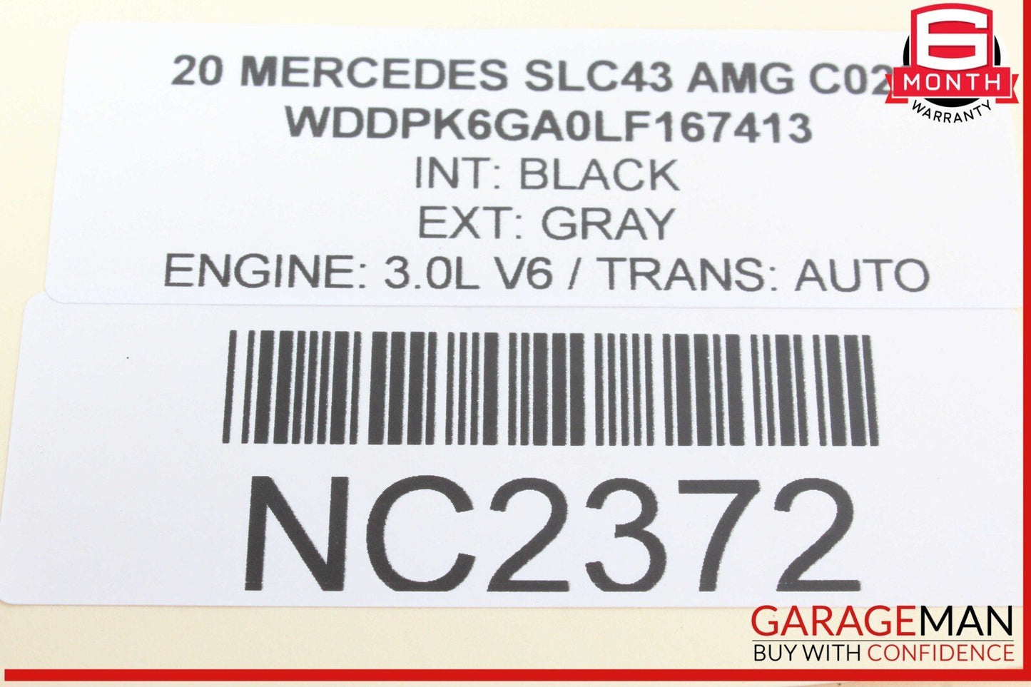 12-20 Mercedes R172 SLC43 AMG Rear Left / Right Suspension Upper Control Arm