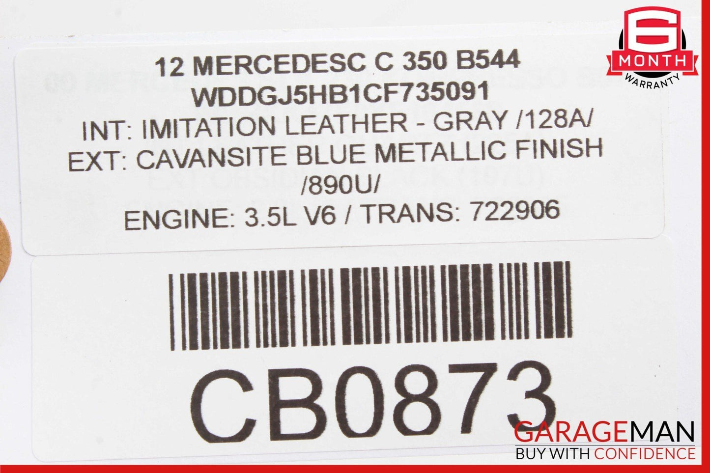 08-20 Mercedes W204 C350 C250 Seat Control Module Front Left Driver Side OEM