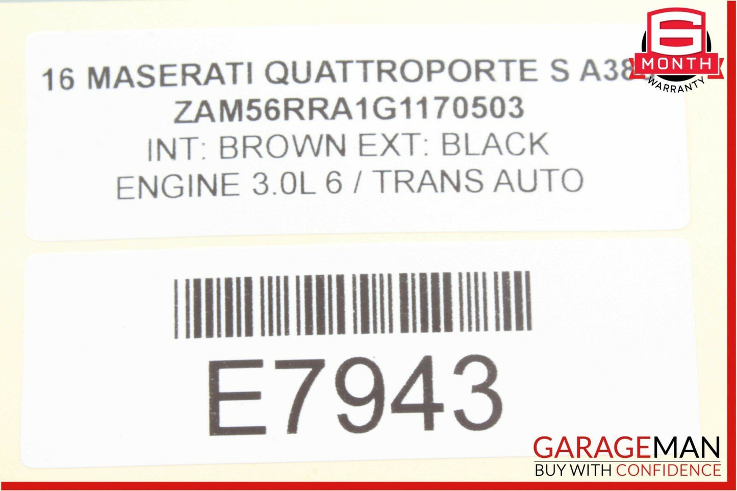 14-18 Maserati Quattroporte Parking Park Sensor Control Module Unit 670004819