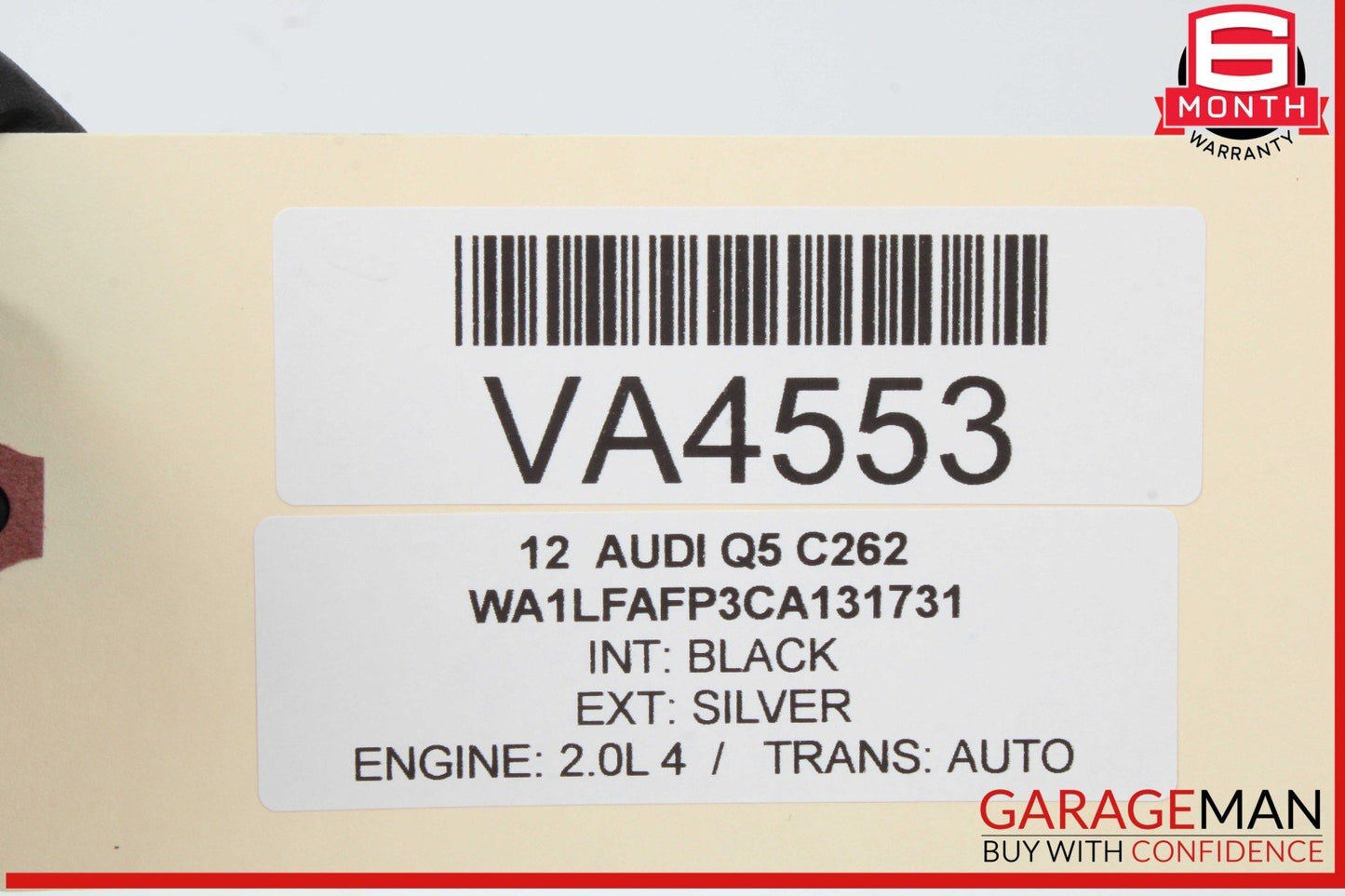 09-18 Audi Q5 A7 S4 A4 Rear Left Driver Side Upper Control Arm 8K0505323H OEM