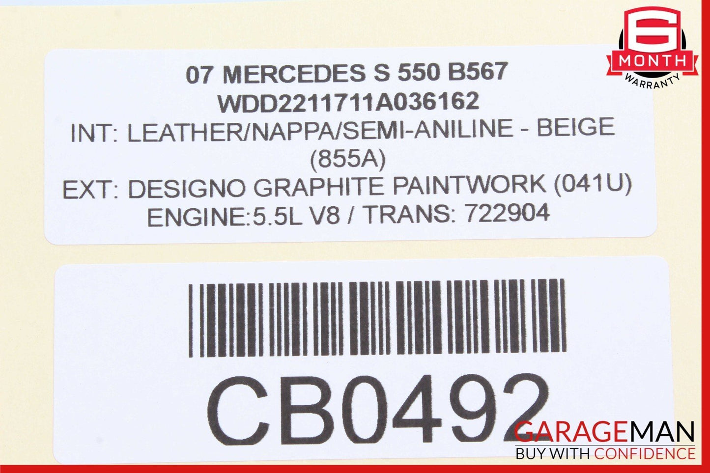 07-14 Mercedes W221 S550 SLK350 Sirius Satellite Radio Module Receiver OEM