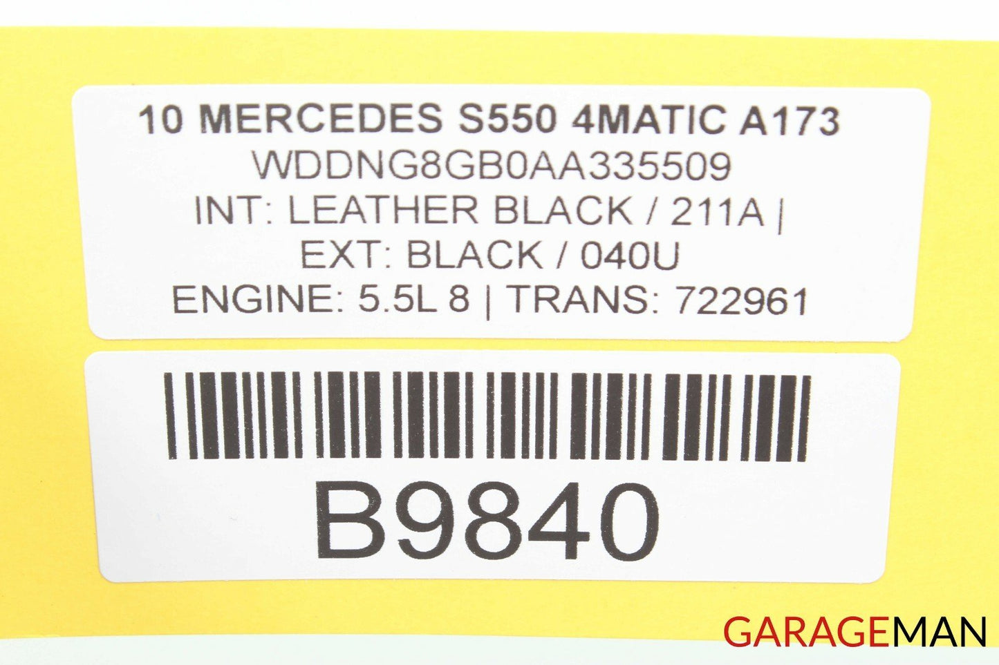 10-13 Mercedes W221 S550 S63 AMG Front Right Occupant Seat Module Sensor OEM