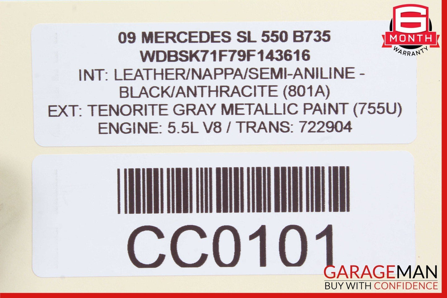 07-14 Mercedes-Benz SL550 R230 Sirius Satellite Radio Receiver 2168202189 Genuine