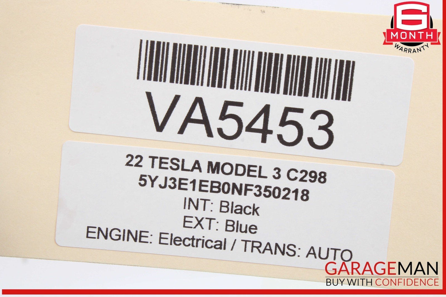 17-23 Tesla Model 3 Rear Left or Right Side Lower Control Arm 104444100F OEM