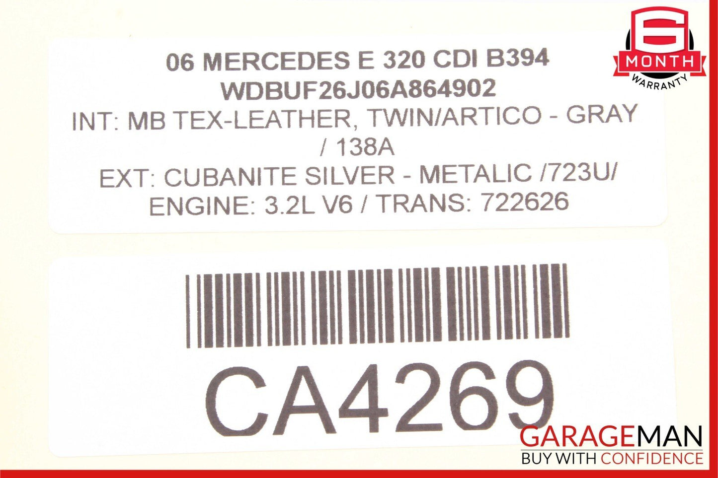 03-06 Mercedes W211 E320 E350 E500 Rear Left Door Control Module 2118201526 OEM