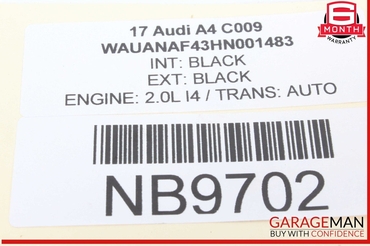 17-24 Audi A4 Quattro Rear Left Driver Side Door Lock Latch Actuator OEM