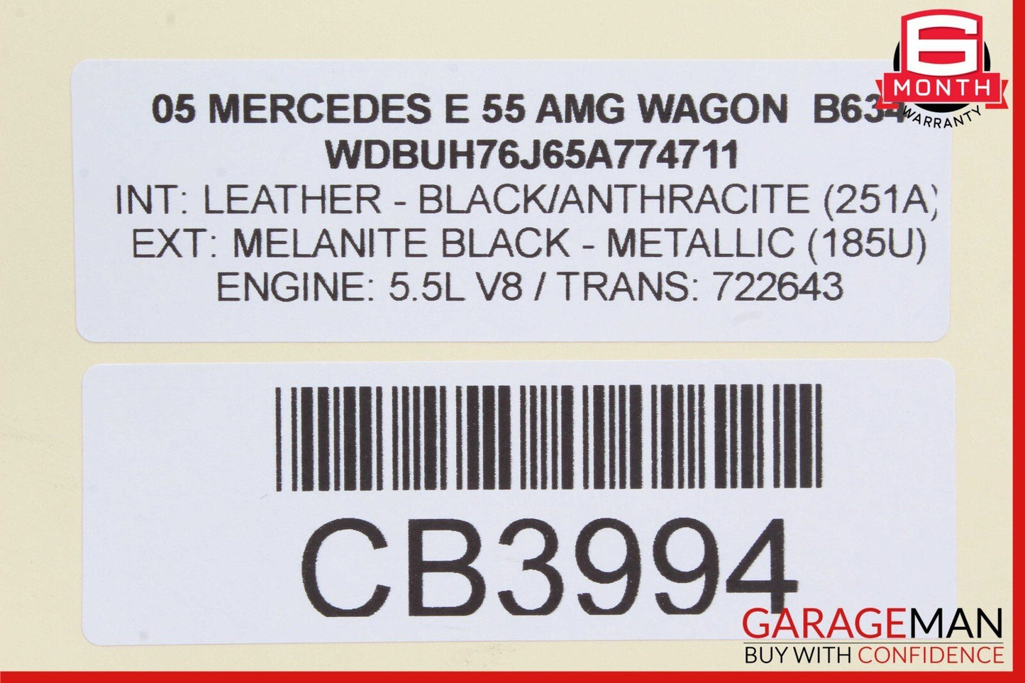 03-06 Mercedes W211 E350 E500 E55 AMG Motorola Satellite Antenna Module