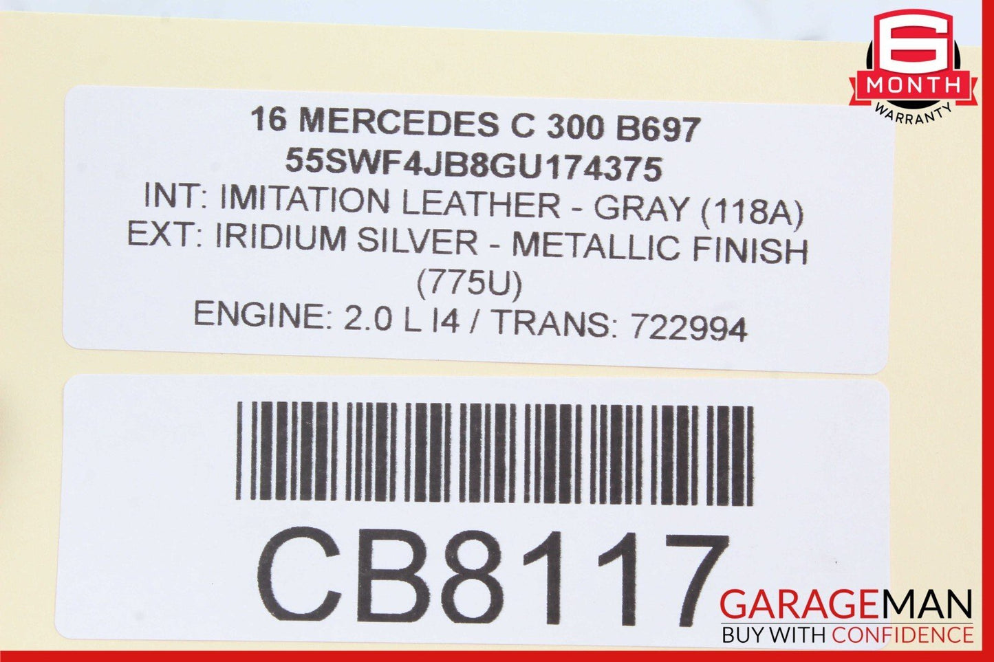 15-20 Mercedes W205 C300 C350e Satellite Radio Receiver Control Module Unit