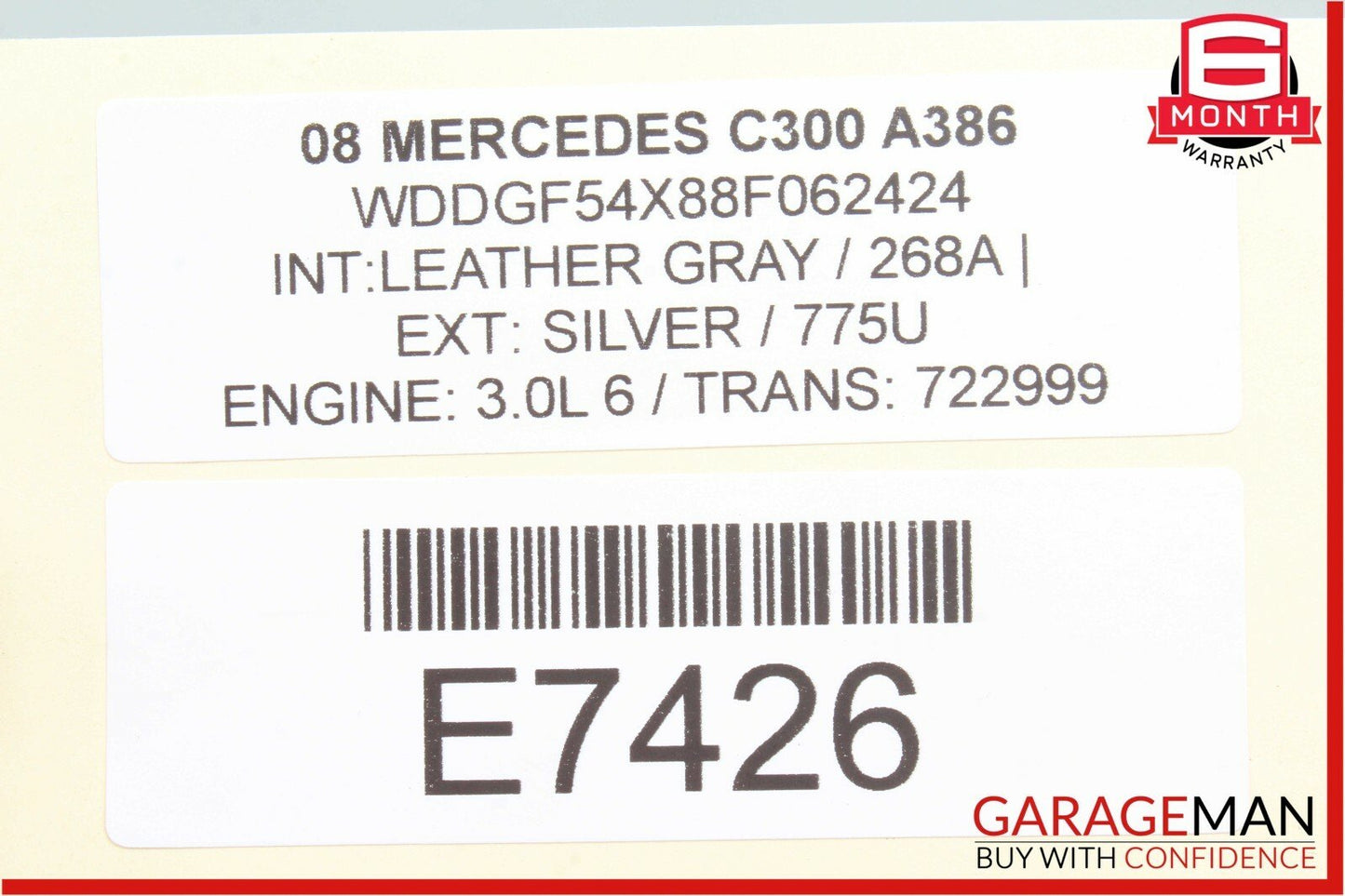 08-14 Mercedes W204 C300 C350 Front Left Side Door Control Module 2048701726 OEM
