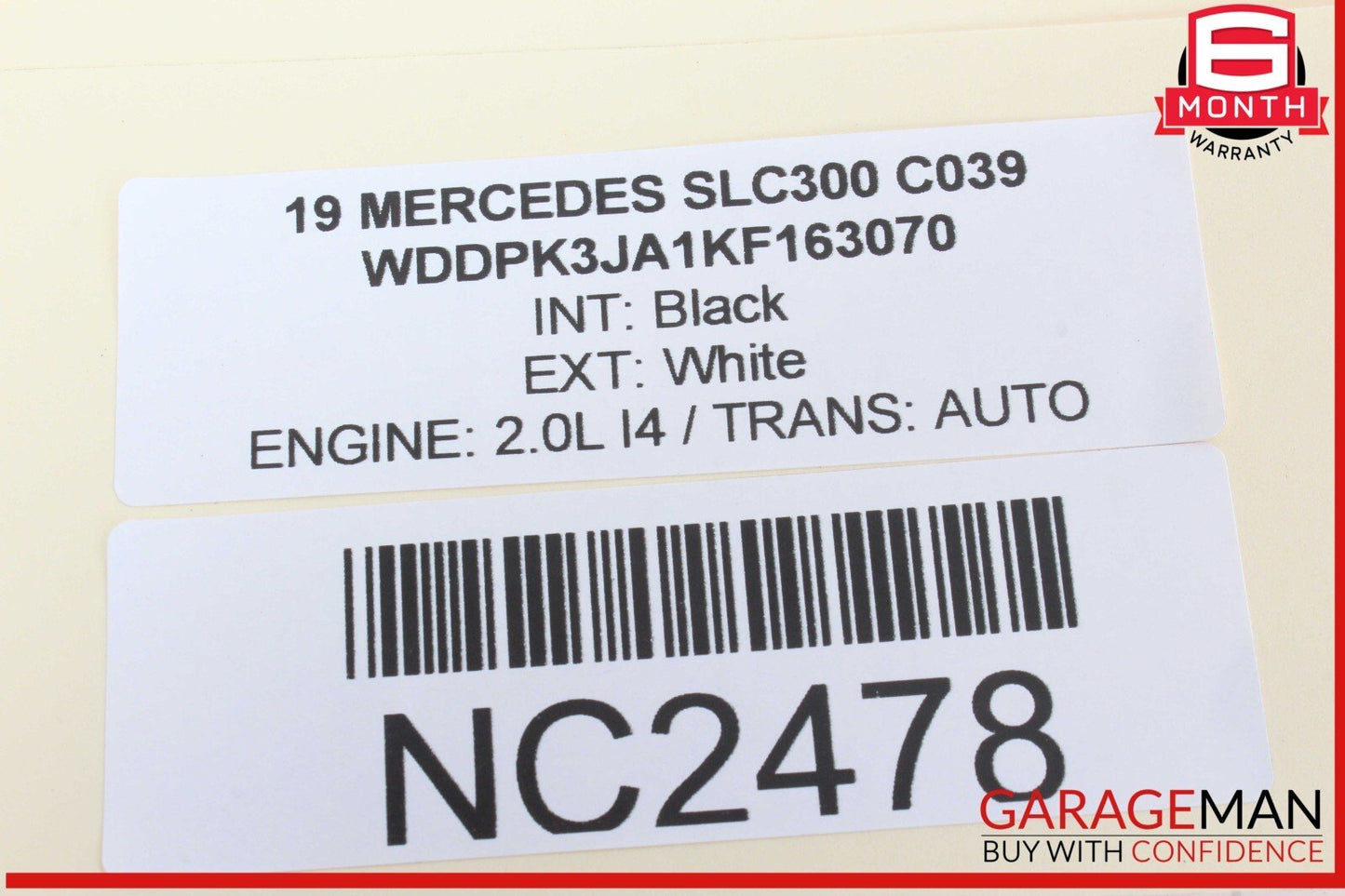 08-20 Mercedes R172 SLC300 Headlight Fog Light Switch Control Module OEM
