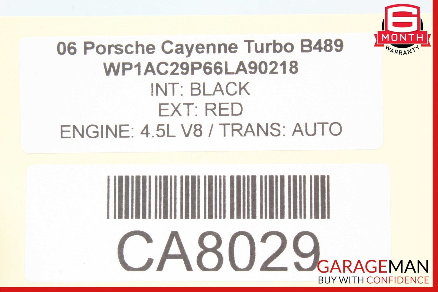 03-10 Porsche Cayenne Turbo Emergency Hazard Lights Switch Controller Module OEM