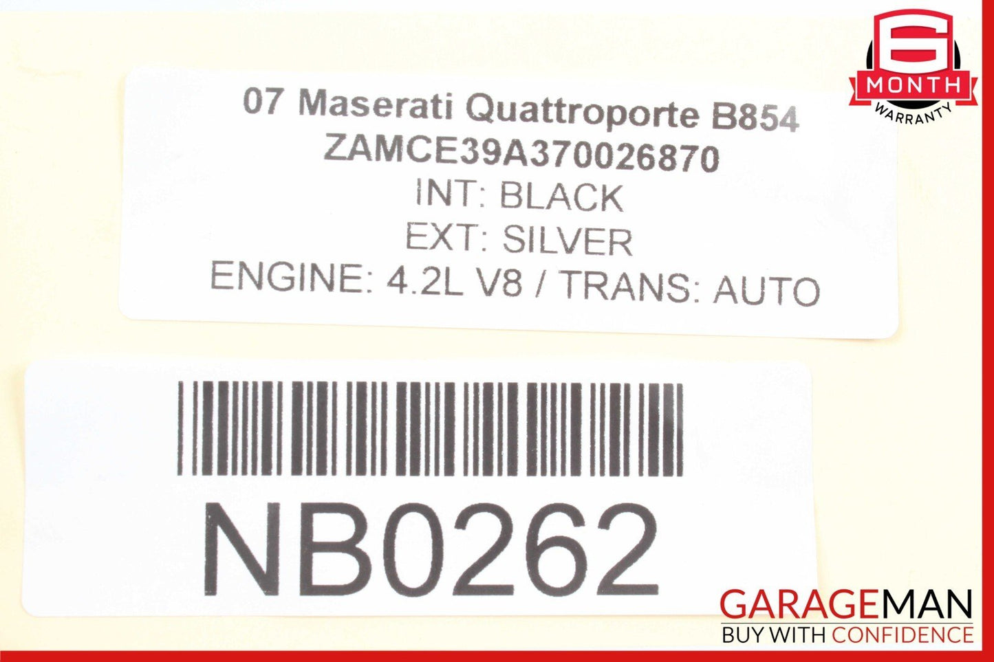 04-19 Maserati Quattroporte M139 EVAP Fuel Evaporator Box Charcoal Canister OEM