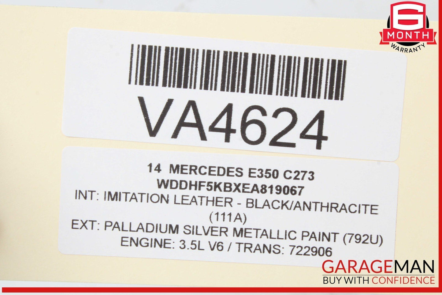 08-17 Mercedes W212 E350 C300 Rear Right or Left Side Upper Control Arm OEM