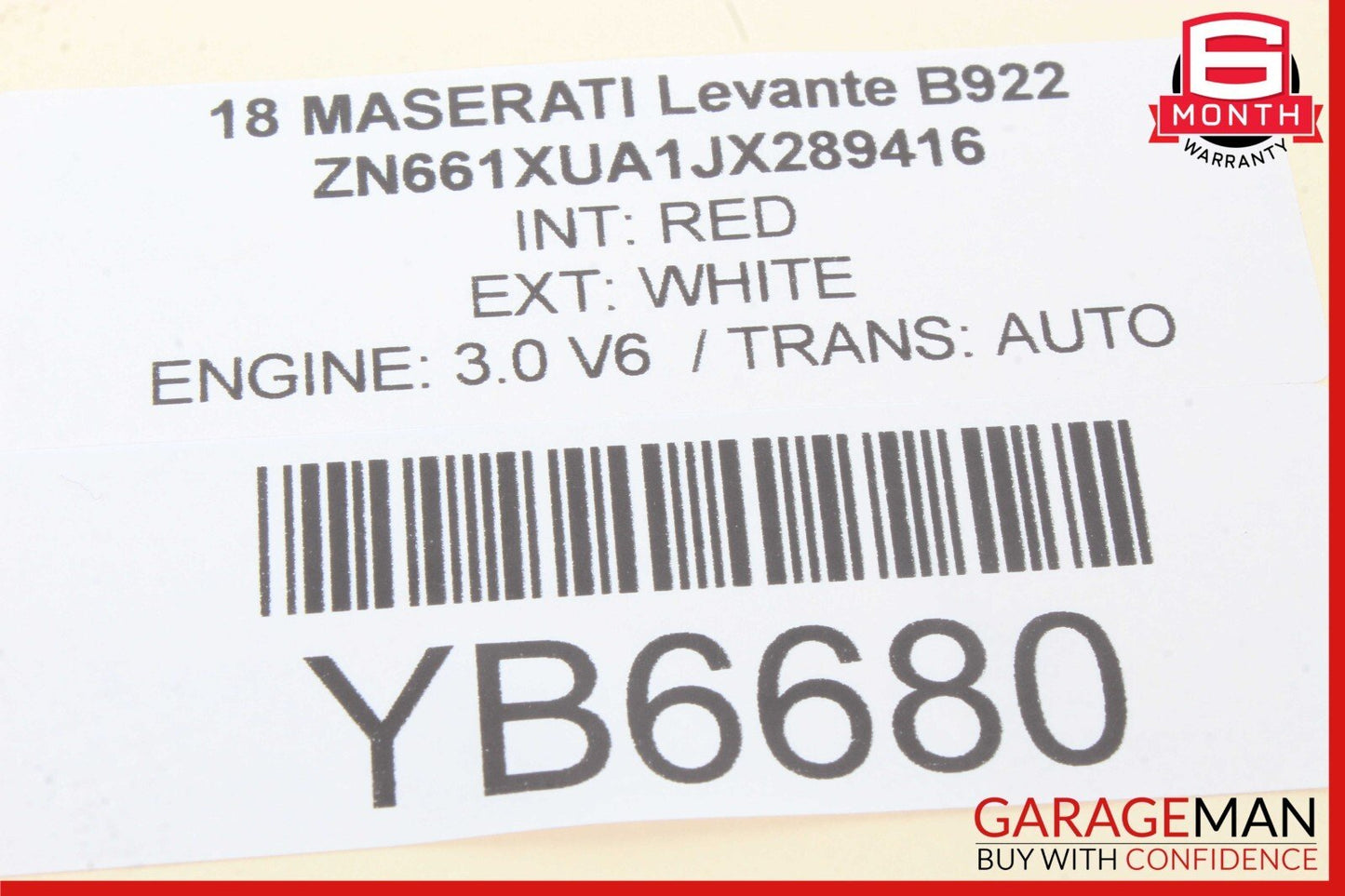 17-20 Maserati Levante M161 Park Parking Assist Control Module 670100874 OEM