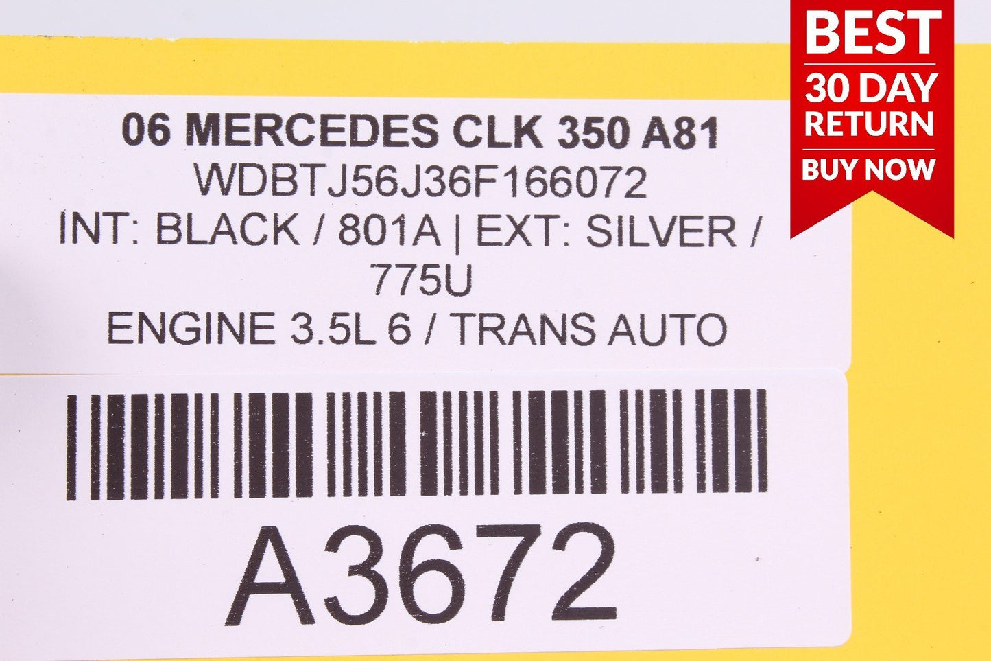 06-09 Mercedes W209 CLK350 Headlight Head Light Computer Control Module Unit A81