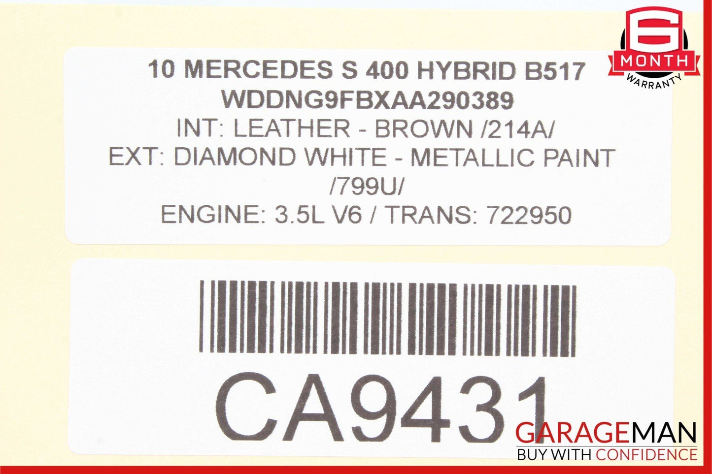 10-13 Mercedes W221 S400 E550 Distronic Adaptive Cruise Control Module OEM