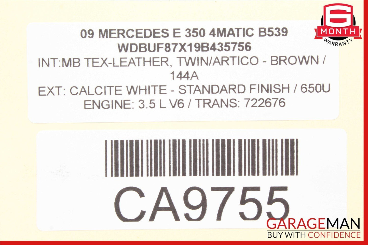 07-09 Mercedes W211 E350 E550 Rear Right Door Control Module 2118703485 OEM