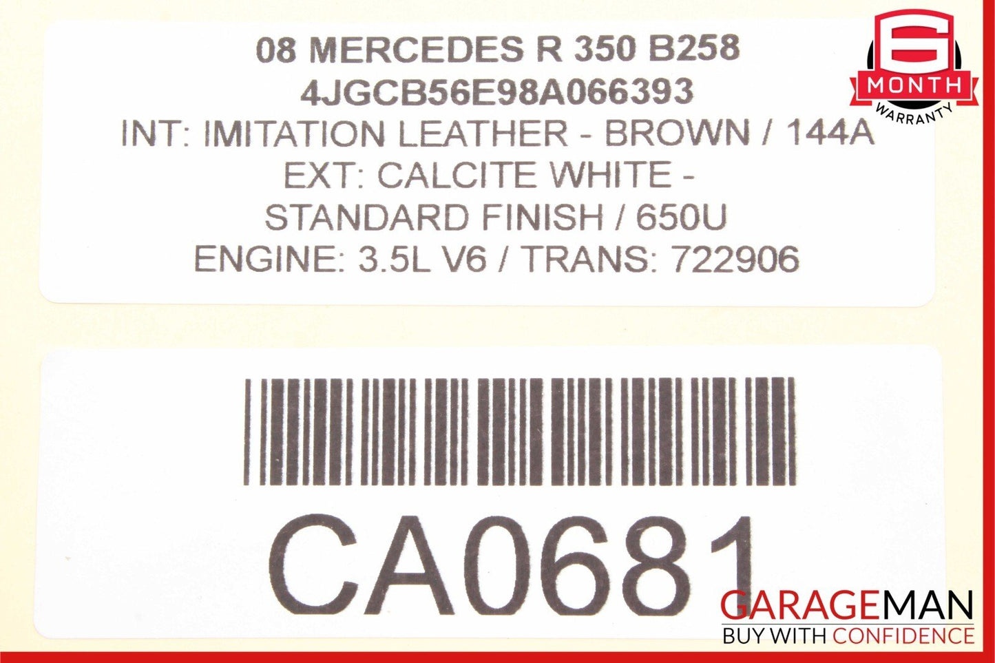 06-13 Mercedes R350 GL450 R550 ML550 Front Right Side Door Control Module Unit