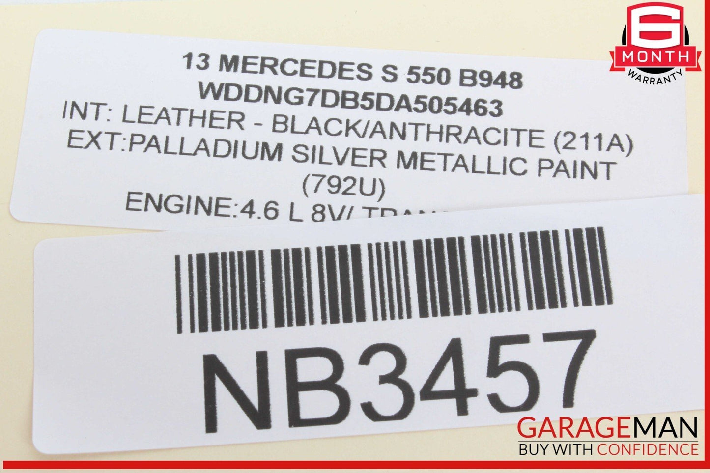07-13 Mercedes W221 S550 S400 Rear Right / Left Side Door Controller Module Unit