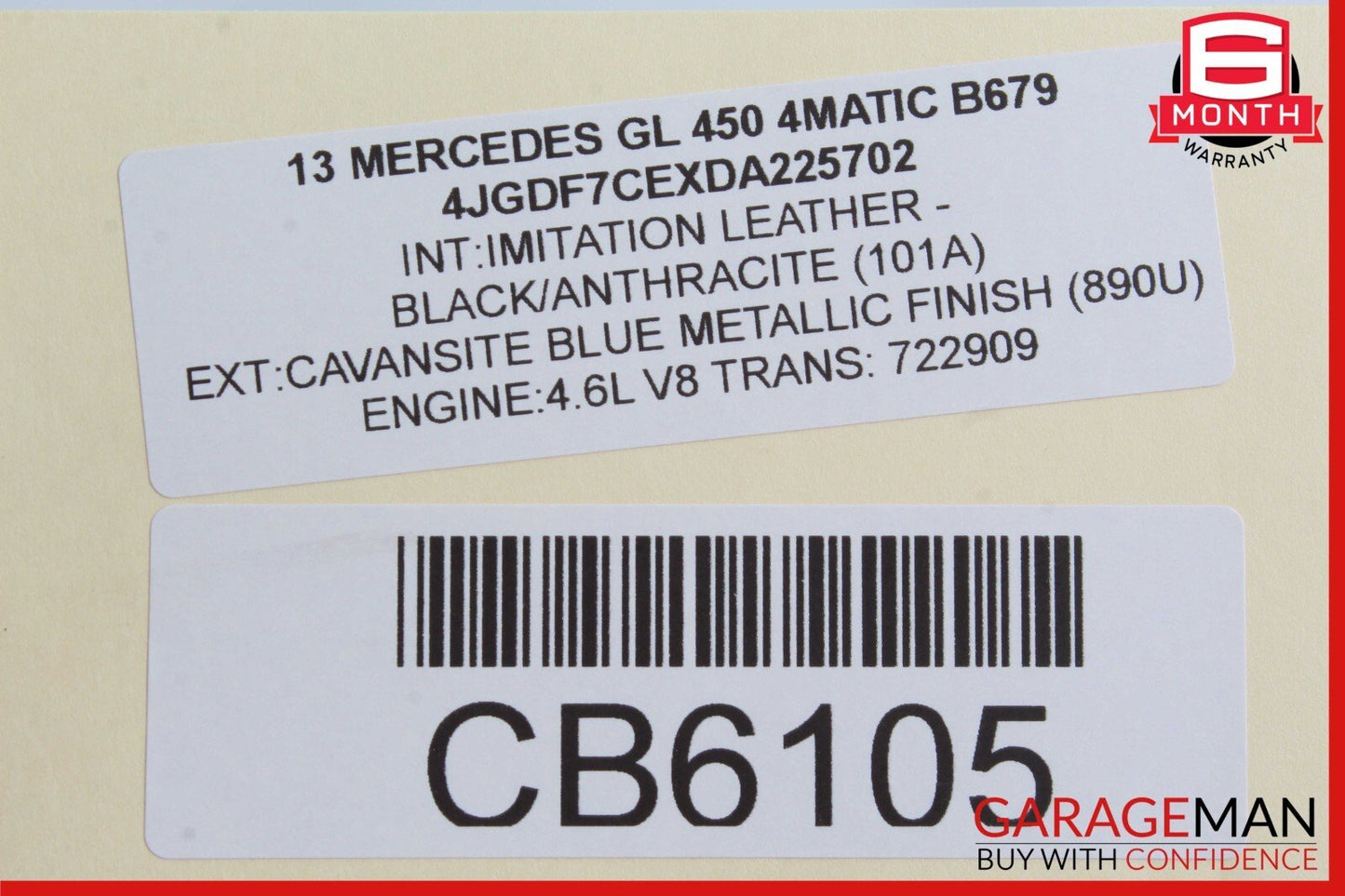 12-16 Mercedes X166 GL450 SLK350 Hand Parking Brake Control Module Unit OEM