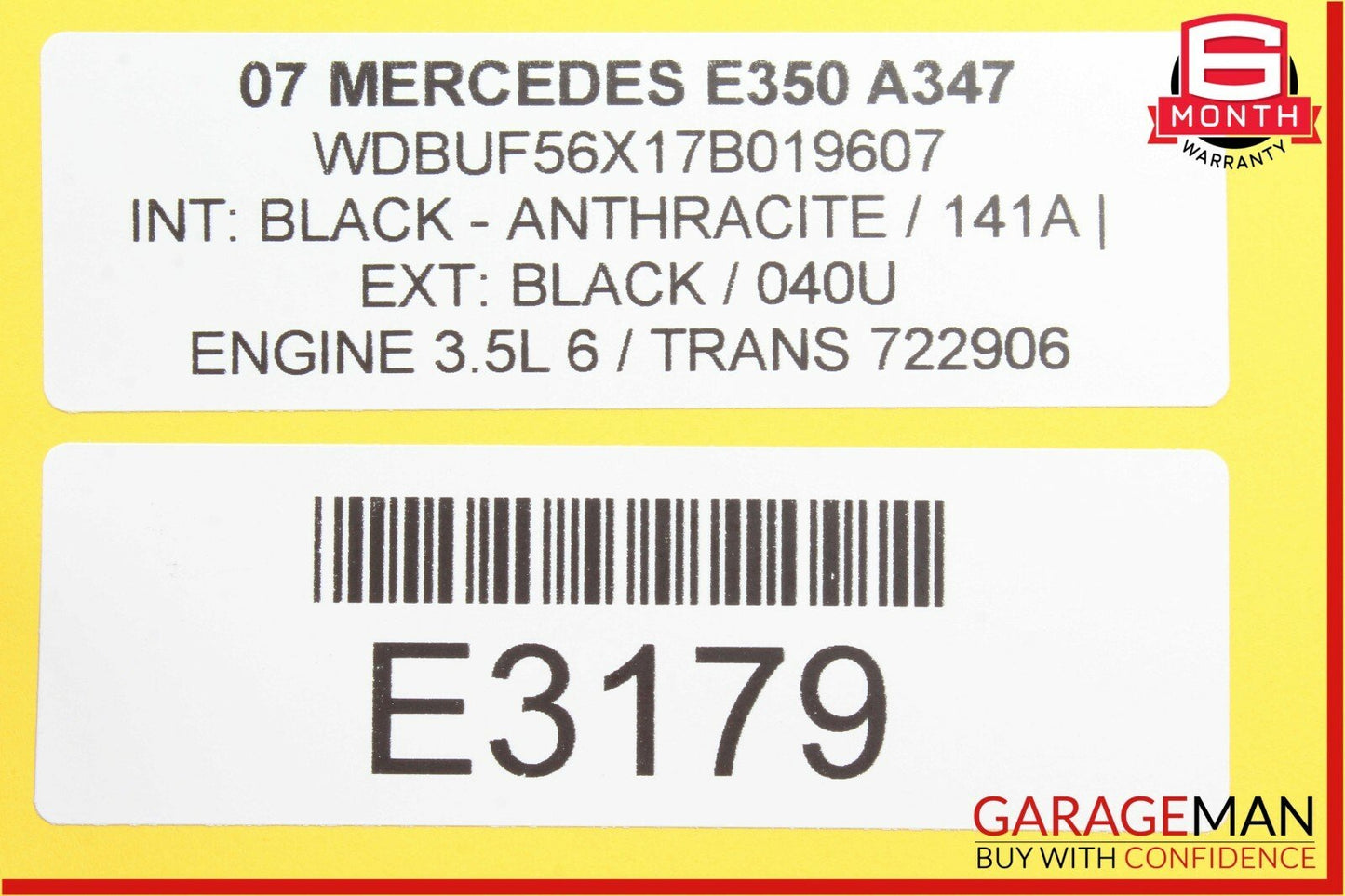 03-11 Mercedes E350 GL450 CLS350 ML550 Front Right Side Seat Control Module OEM