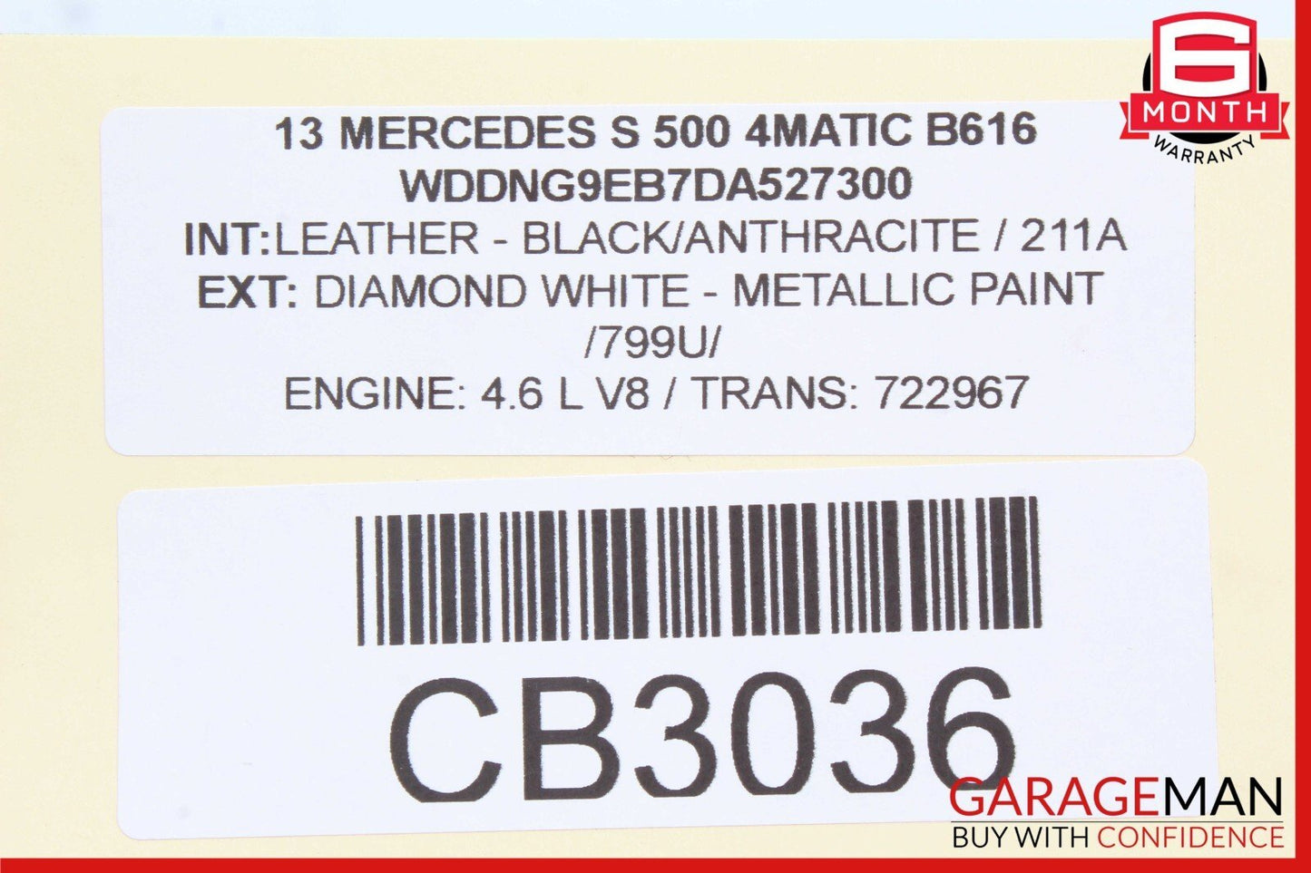 07-13 Mercedes W221 S550 Front Right Under Seat Control Module Unit 2218707493