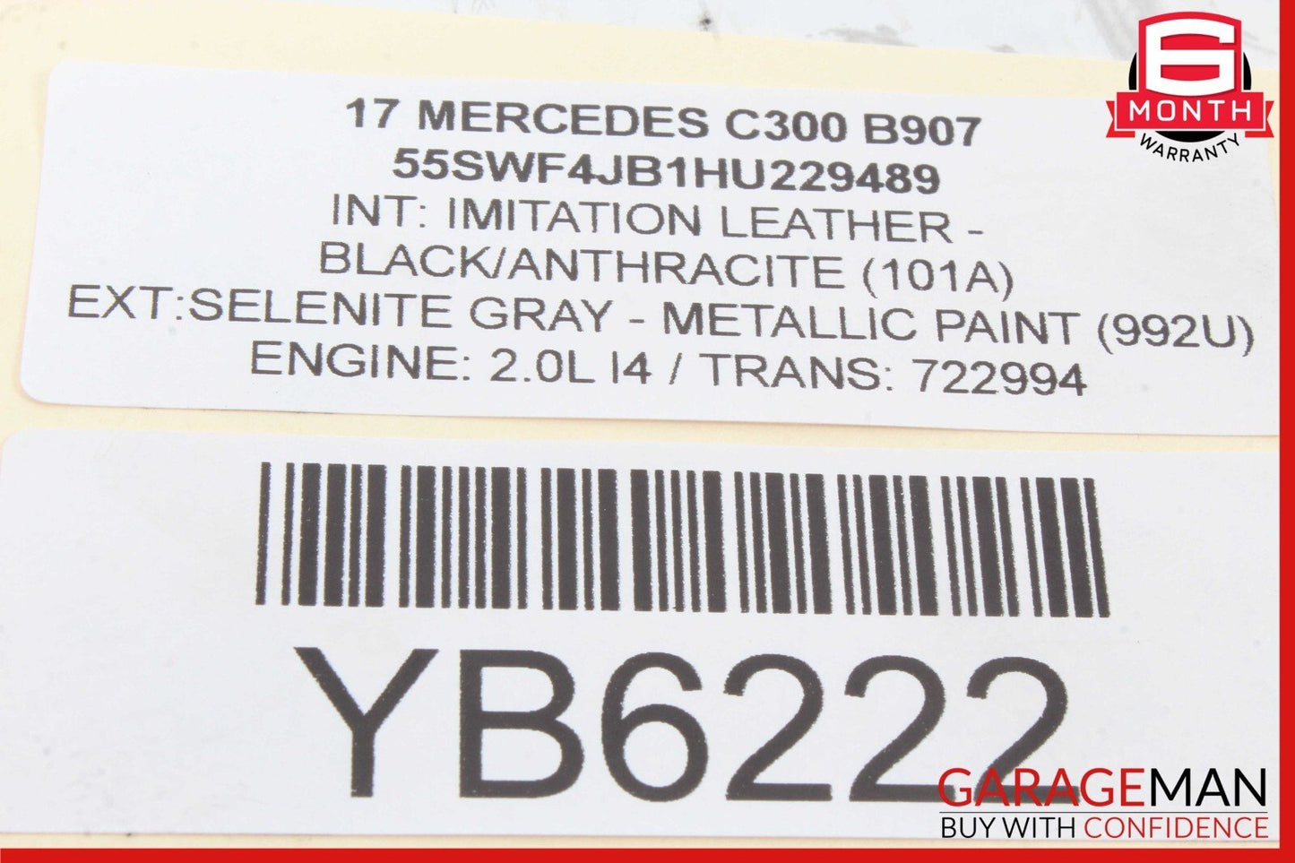 03-18 Mercedes W205 C300 B250 GL450 Auxiliary Water Pump 2118350364 OEM