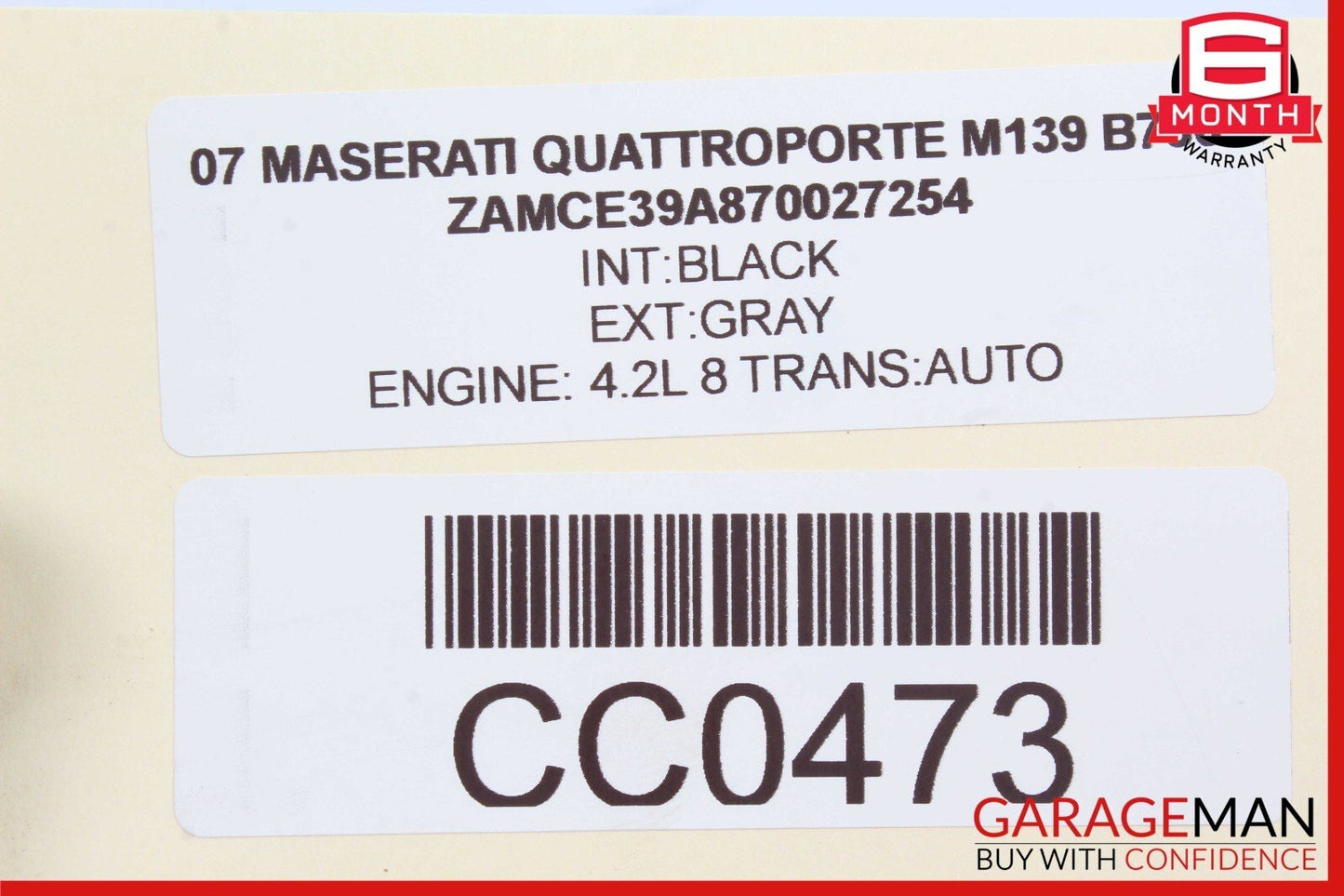 03-13 Maserati Quattroporte M139 Xenon HID Head Light Headlight Ballast Module