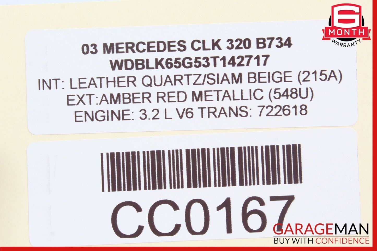 00-08 Mercedes CLK320 SL500 SLK350 S430 Anti Theft Control Alarm Module Unit OEM